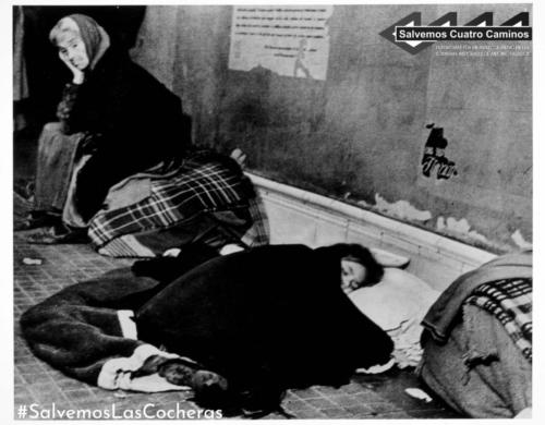 04 Refugiadas en el Metro, 1936 - Foto Robert Capa