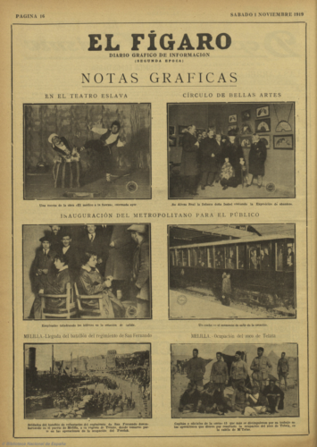BNE — El Fígaro (Madrid. 1918). 1 11 1919, página 16.
