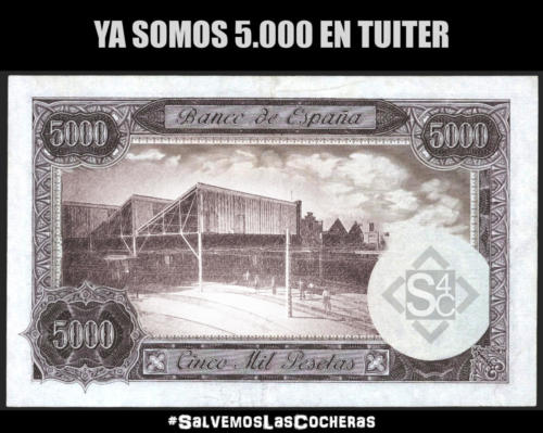 Spain 5000 Pesetas banknote 1976 COCHERAS